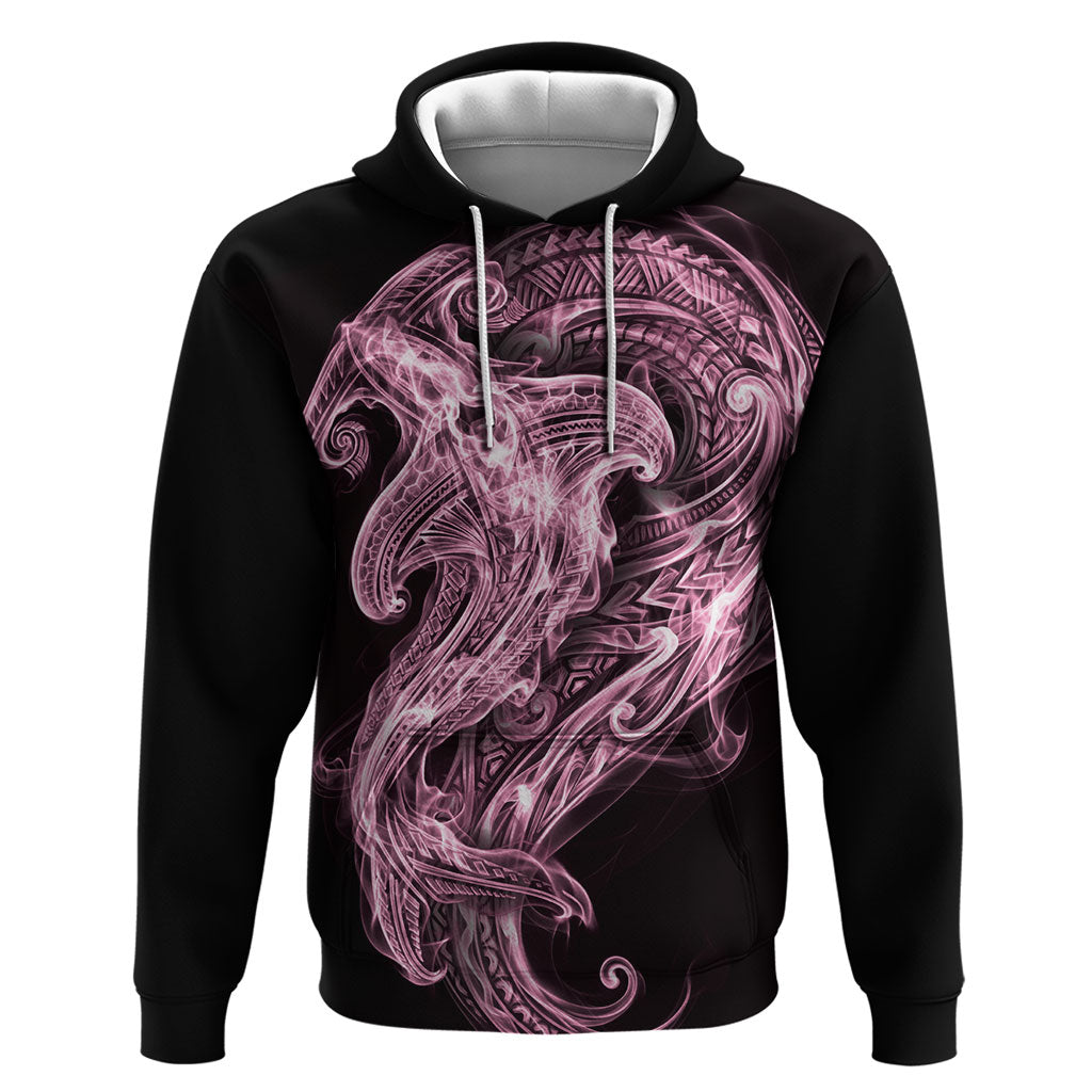 Mawhero Maori Tribal Hammershark Ghost Spirit Hoodie