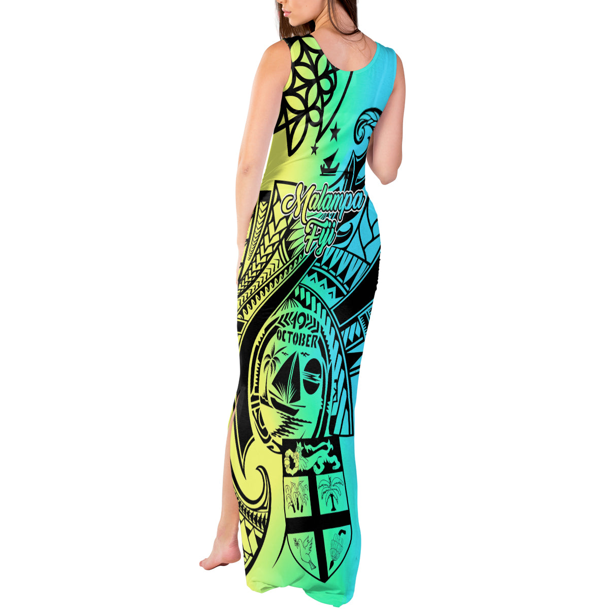 malampa-fiji-day-tank-maxi-dress-vanuatu-sand-drawing-with-polynesian-pattern