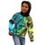 Personalised Malampa Fiji Day Kid Hoodie Vanuatu Sand Drawing With Polynesian Pattern LT9 - Polynesian Pride