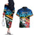 personalised-torba-vanuatu-couples-matching-off-the-shoulder-long-sleeve-dress-and-hawaiian-shirt-sand-drawing-with-polynesian-pattern