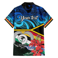 Personalised Torba Vanuatu Hawaiian Shirt Sand Drawing With Polynesian Pattern LT9 - Polynesian Pride