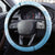 Melanesian Fiji Kula Bird Steering Wheel Cover with Tagimoucia Masi Tapa Pattern