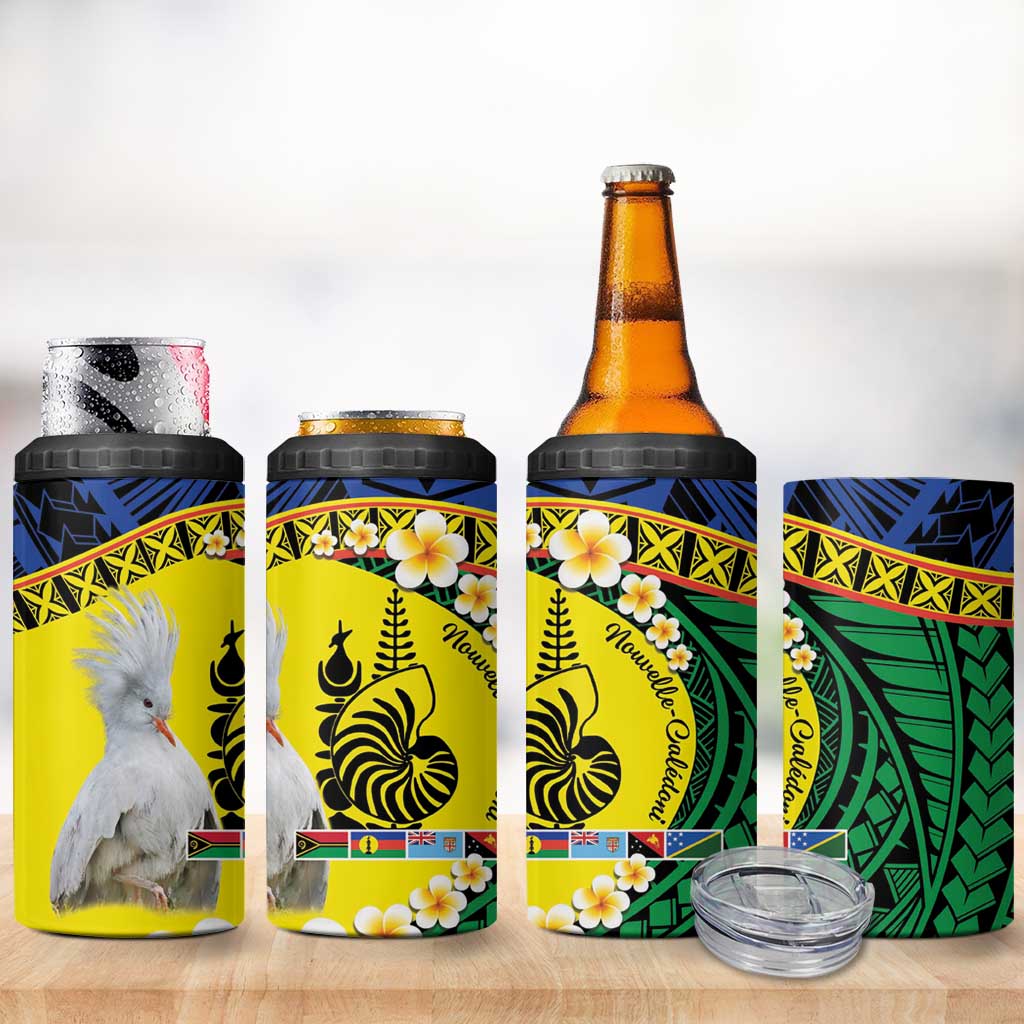 Melanesian New Caledonia 4 in 1 Can Cooler Tumbler