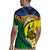 Melanesian New Caledonia Rugby Jersey Plumeria Kagu Bird and Nautilus Shell