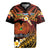 Melanesian Papua New Guinea Rugby Jersey Plumeria Bird of Paradise Tribal