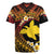 Melanesian Papua New Guinea Rugby Jersey Plumeria Bird of Paradise Tribal