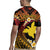 Melanesian Papua New Guinea Rugby Jersey Plumeria Bird of Paradise Tribal