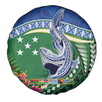 Melanesian Solomon Islands Spare Tire Cover Tropical Shark Tattoo LT9 - Polynesian Pride
