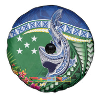 Melanesian Solomon Islands Spare Tire Cover Tropical Shark Tattoo LT9 - Polynesian Pride