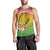 Melanesian Ni-Vanuatu Men Tank Top Sea Turtle with Sand Drawing Pattern