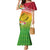 Melanesian Ni-Vanuatu Mermaid Dress Sea Turtle with Sand Drawing Pattern