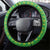 Melanesian Ni-Vanuatu Steering Wheel Cover Sea Turtle with Sand Drawing Pattern