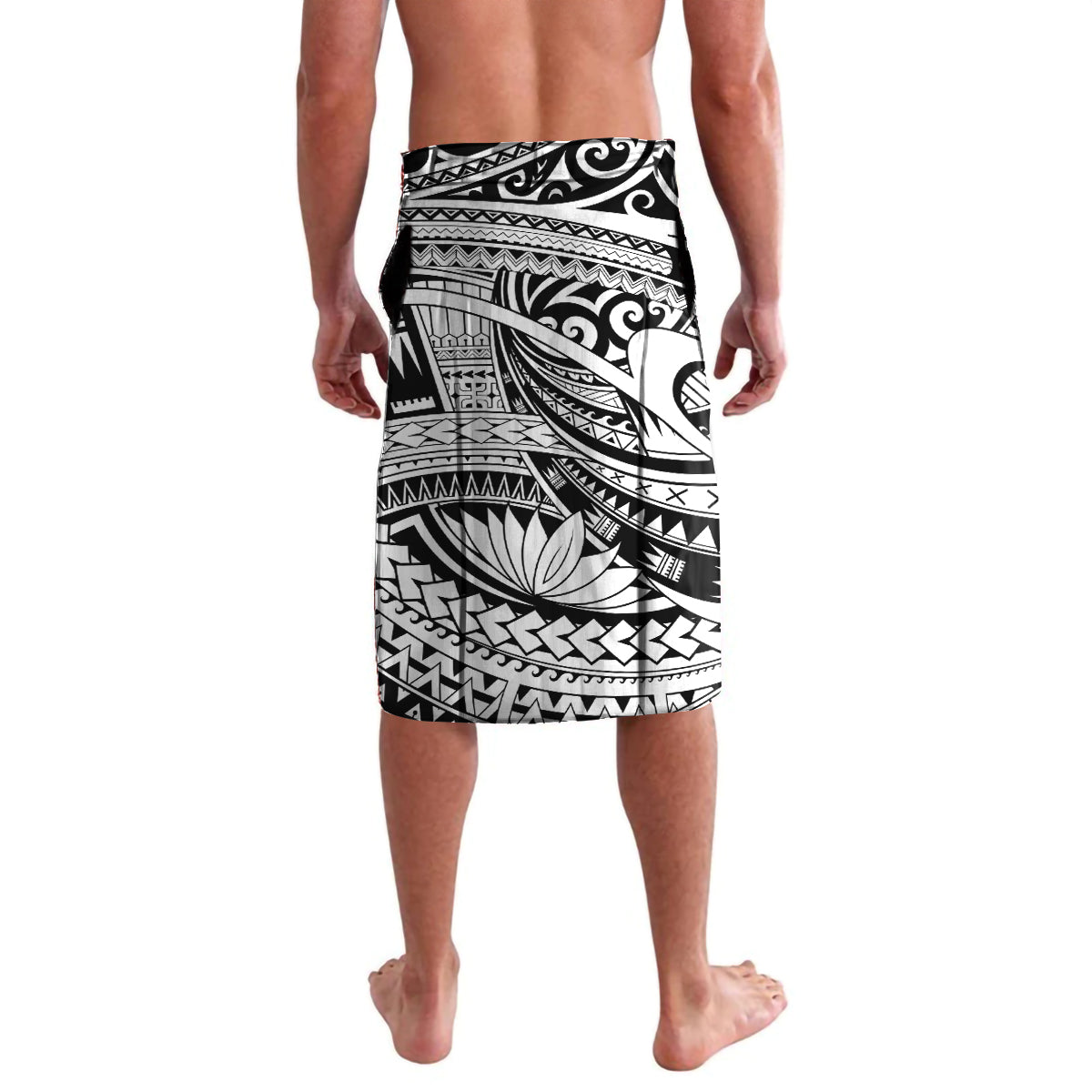 Personalised New Zealand Waitangi and ANZAC day Lavalava LT9 - Polynesian Pride