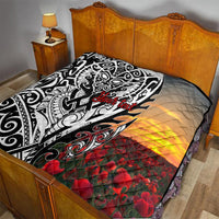 Personalised New Zealand Waitangi and ANZAC day Quilt LT9 - Polynesian Pride