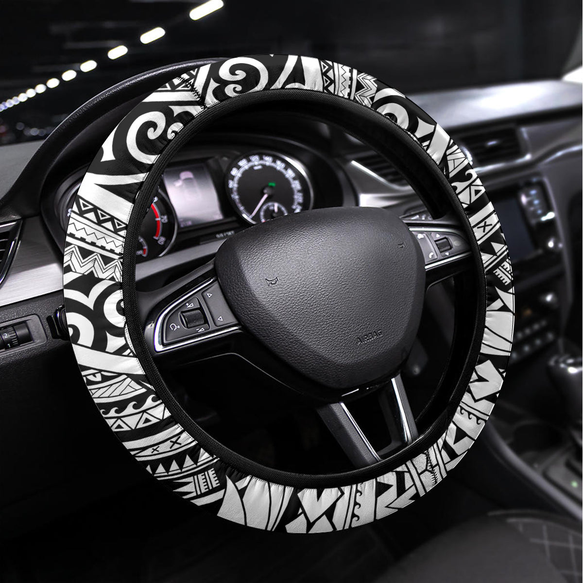 Personalised New Zealand Waitangi and ANZAC day Steering Wheel Cover