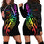 Personalised New Zealand Wellington Pride Hoodie Dress Maori Fern with Pride Flag 2024 LT9 - Polynesian Pride