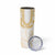Aloha Lei Onaona Skinny Tumbler Beige Hawaiian Tribal Pattern