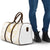 Aloha Lei Onaona Travel Bag Beige Hawaiian Tribal Pattern - Polynesian Pride