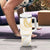 Aloha Lei Onaona Tumbler With Handle Beige Hawaiian Tribal Pattern