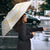 Aloha Lei Onaona Umbrella Beige Hawaiian Tribal Pattern - Polynesian Pride