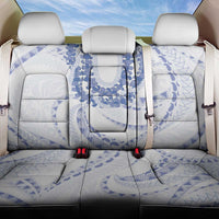 Aloha Lei Onaona Back Car Seat Cover Navy Blue Hawaiian Tribal Pattern