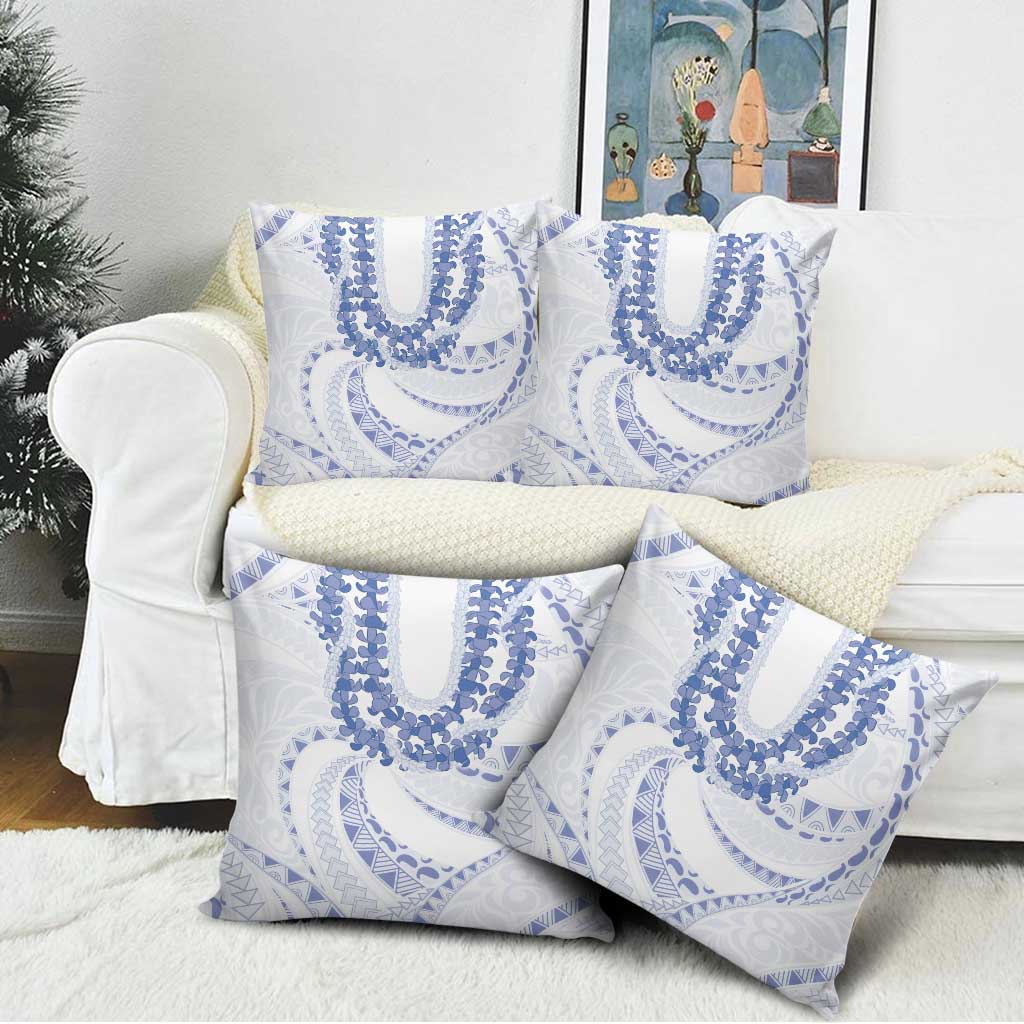 Aloha Lei Onaona Pillow Cover Navy Blue Hawaiian Tribal Pattern - Polynesian Pride