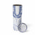 Aloha Lei Onaona Skinny Tumbler Navy Blue Hawaiian Tribal Pattern