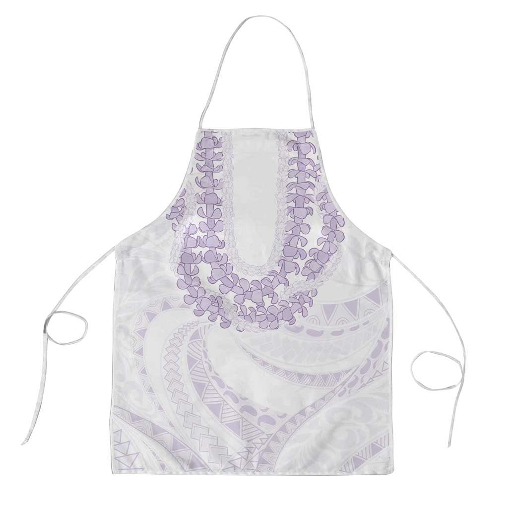 Aloha Lei Onaona Apron Purple Hawaiian Tribal Pattern - Polynesian Pride