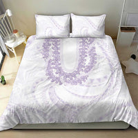 Aloha Lei Onaona Bedding Set Purple Hawaiian Tribal Pattern