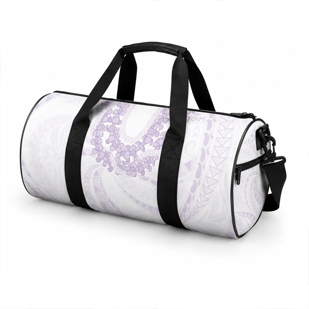 Aloha Lei Onaona Duffle Bag Purple Hawaiian Tribal Pattern LT9 - Polynesian Pride