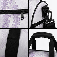 Aloha Lei Onaona Duffle Bag Purple Hawaiian Tribal Pattern LT9 - Polynesian Pride