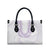 Aloha Lei Onaona Leather Bag Purple Hawaiian Tribal Pattern - Polynesian Pride