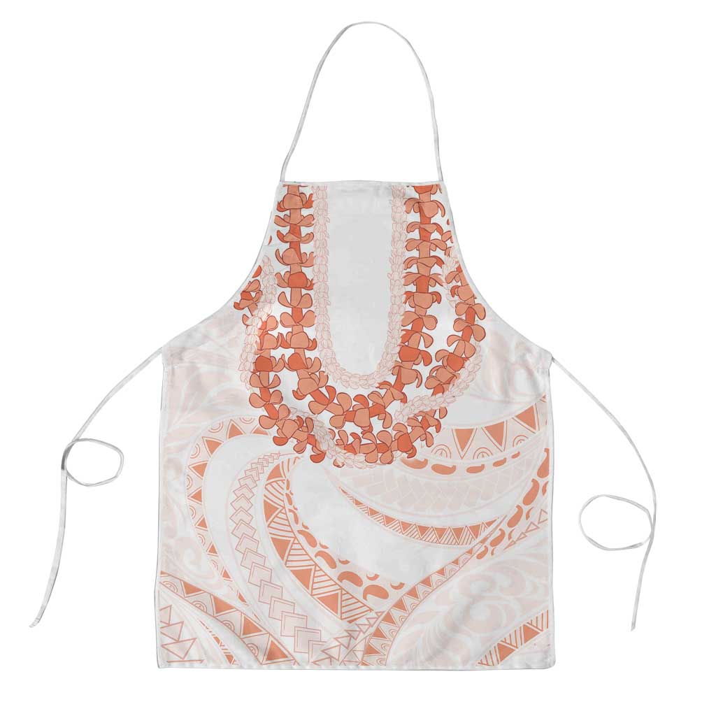 Aloha Lei Onaona Apron Red Hawaiian Tribal Pattern - Polynesian Pride