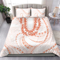 Aloha Lei Onaona Bedding Set Red Hawaiian Tribal Pattern