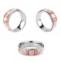 Aloha Lei Onaona Classic Ring Red Hawaiian Tribal Pattern - Polynesian Pride