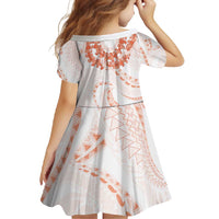 Aloha Lei Onaona Family Matching Mermaid Dress and Hawaiian Shirt Red Hawaiian Tribal Pattern
