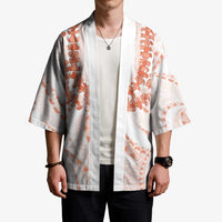 Aloha Lei Onaona Kimono Red Hawaiian Tribal Pattern - Polynesian Pride