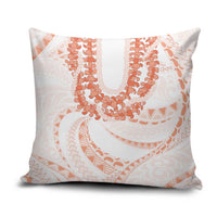 Aloha Lei Onaona Pillow Cover Red Hawaiian Tribal Pattern - Polynesian Pride
