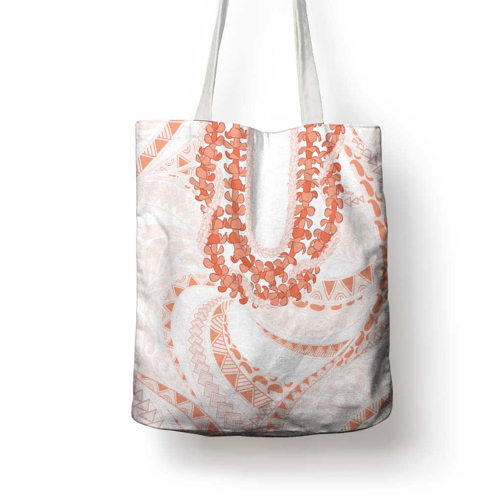 Aloha Lei Onaona Tote Bag Red Hawaiian Tribal Pattern - Polynesian Pride