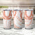 Aloha Lei Onaona Tumbler Cup Red Hawaiian Tribal Pattern
