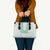 Aloha Lei Onaona Leather Bag Sage Green Hawaiian Tribal Pattern - Polynesian Pride
