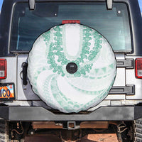 Aloha Lei Onaona Spare Tire Cover Sage Green Hawaiian Tribal Pattern