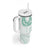 Aloha Lei Onaona Tumbler With Handle Sage Green Hawaiian Tribal Pattern