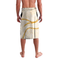 Aloha Lei Mikioi Lavalava Gold Polynesian Tribal Tatau Pattern
