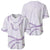Aloha Lei Mikioi Baseball Jersey Purple Polynesian Tribal Tatau Pattern