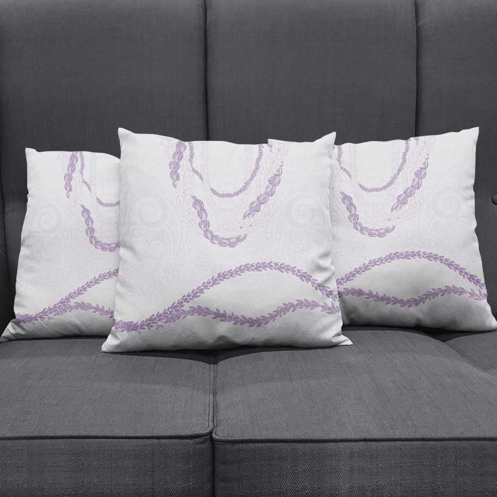 Aloha Lei Mikioi Pillow Cover Purple Polynesian Tribal Tatau Pattern LT9 - Polynesian Pride