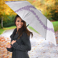Aloha Lei Mikioi Umbrella Purple Polynesian Tribal Tatau Pattern - Polynesian Pride