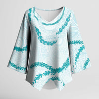 Aloha Lei Mikioi Kimono Sleeve Blouse Aloha Lei Mikioi - Polynesian Pride