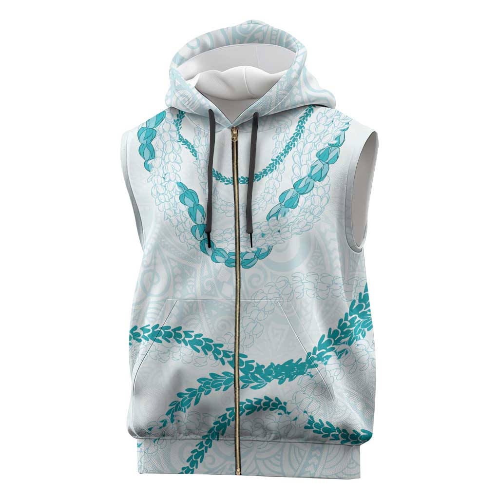 Aloha Lei Mikioi Sleeveless Zip Hoodie Aloha Lei Mikioi - Polynesian Pride