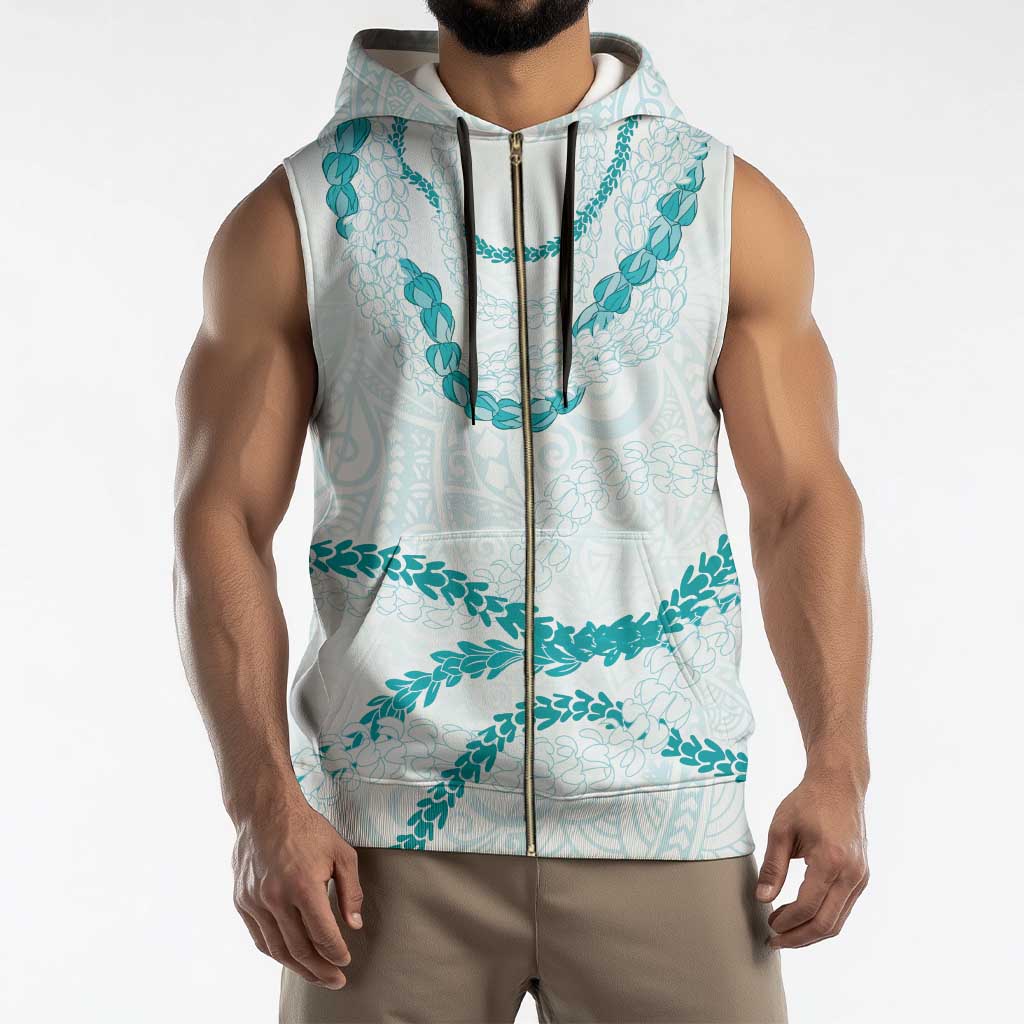 Aloha Lei Mikioi Sleeveless Zip Hoodie Aloha Lei Mikioi - Polynesian Pride